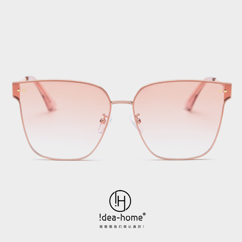 3205 new HD -lens lens metal sunglasses trendy men's and women's…