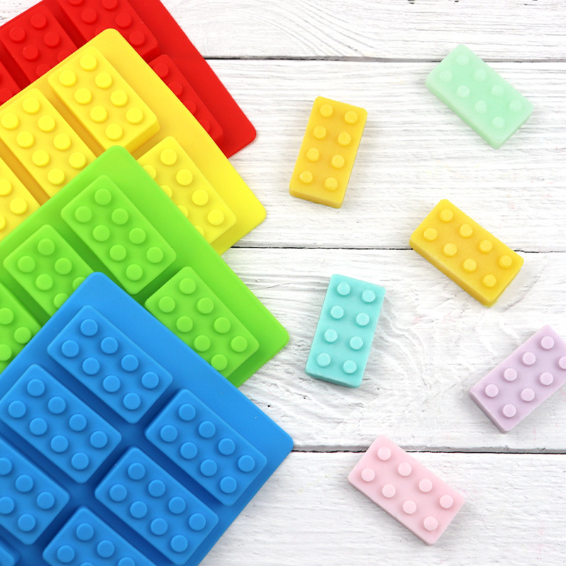 Silikon buz və şokolad qəlibi, Lego formalı