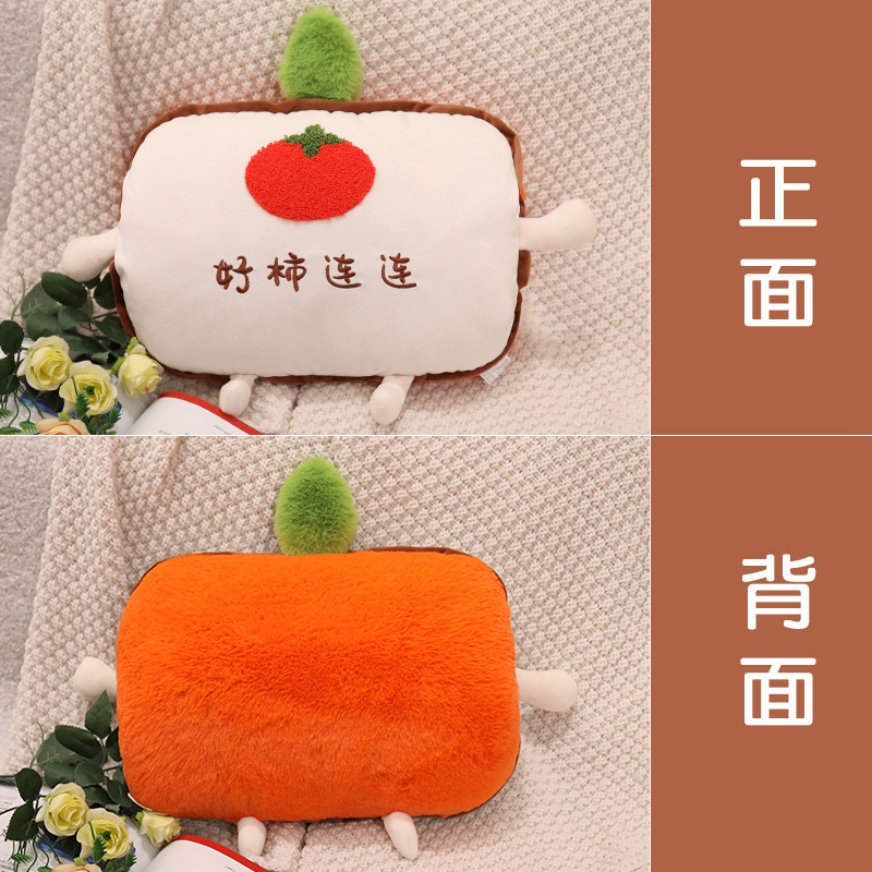 Buen caqui continuo mano más caliente almohada siesta almohada acostado dormir almohada siesta artefacto dormir mano caliente invierno lindo para los estudiantes
