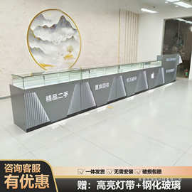 珠宝展示柜玉器首饰柜手表眼镜实木玻璃展柜手机柜台