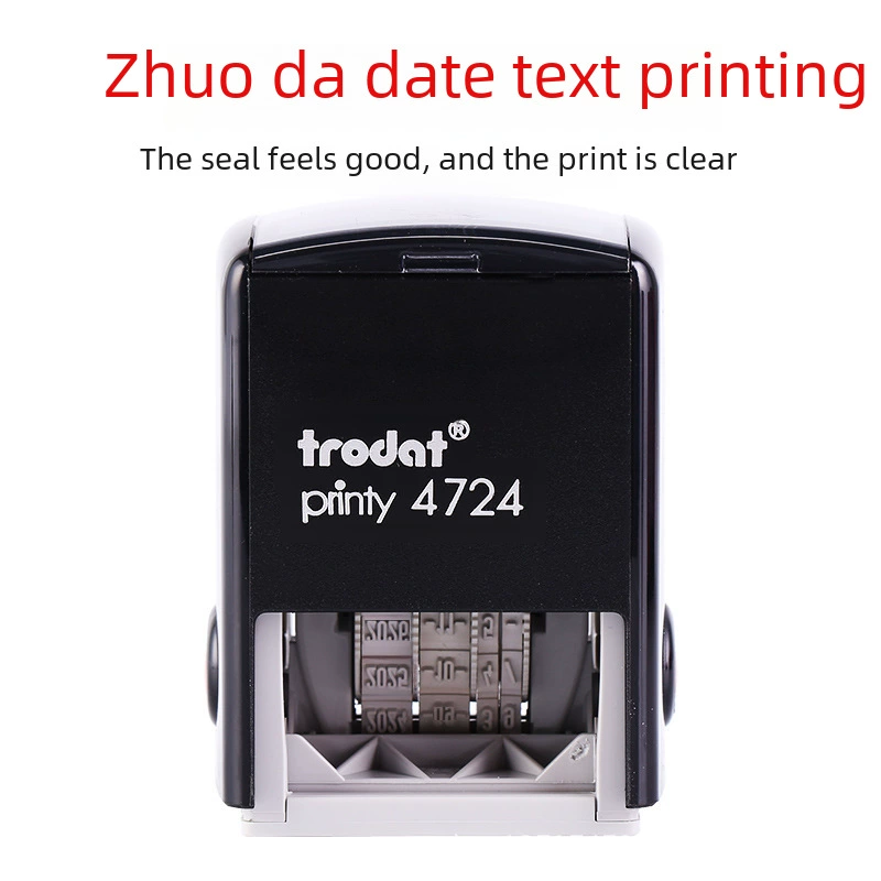 Оригинальная печать даты инк Zhuoda Ink Seal 4611946125 печать даты на штеме материал оптом готовая продукция