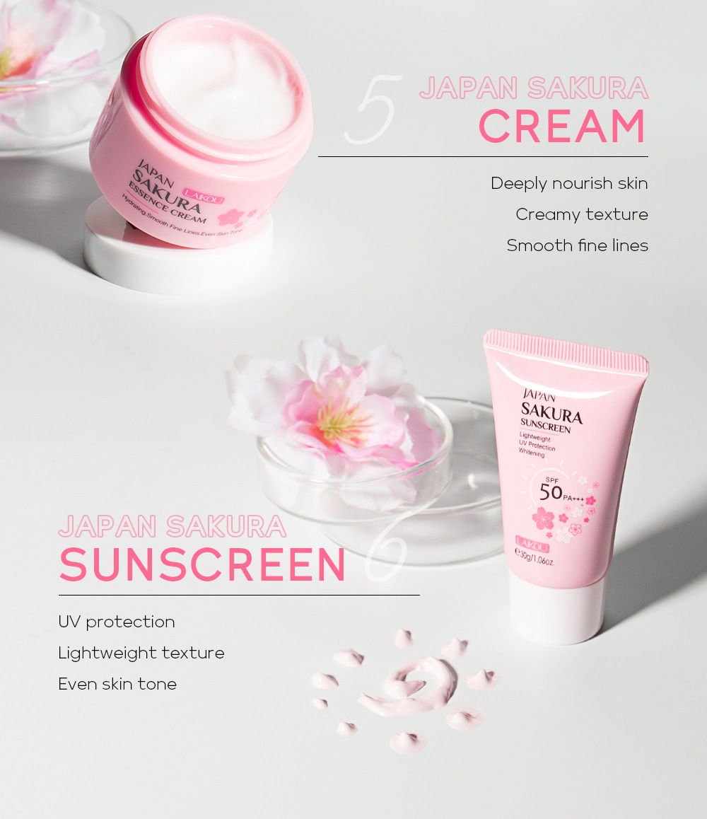 LAIKOU Cherry Blossom Set 8