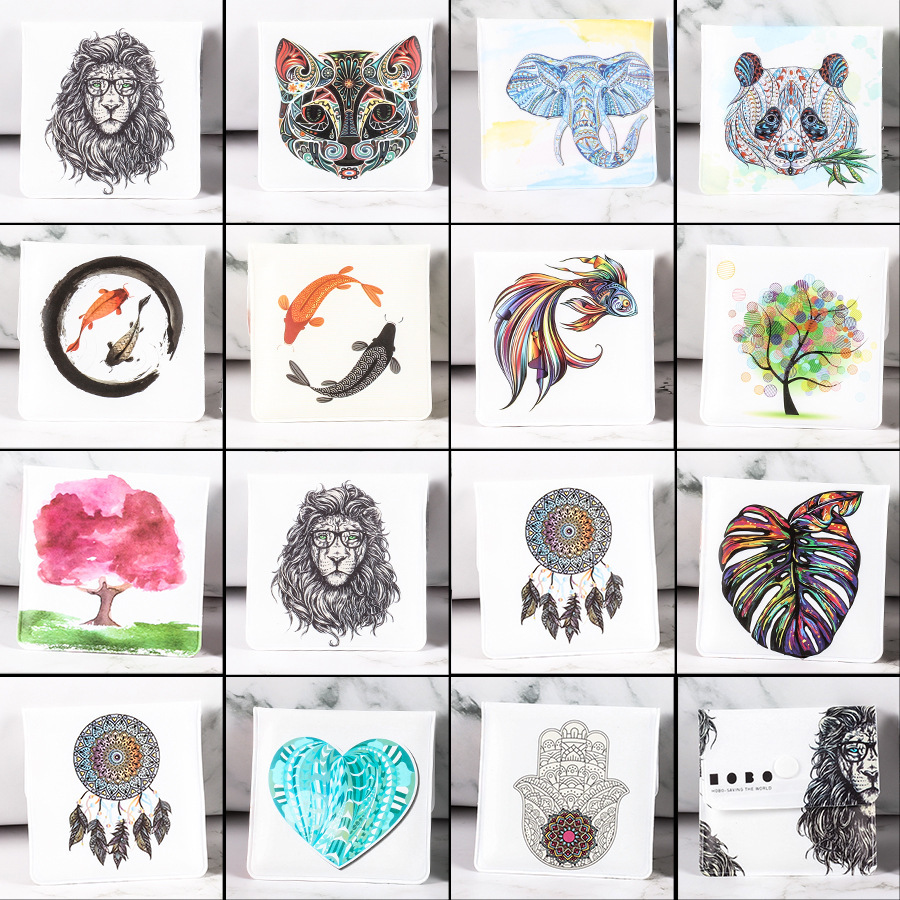 Bag de cenizas portátil Ceniciero anti-volante creativo personalidad moda bolsa de cenizas metálicas extintor de humo