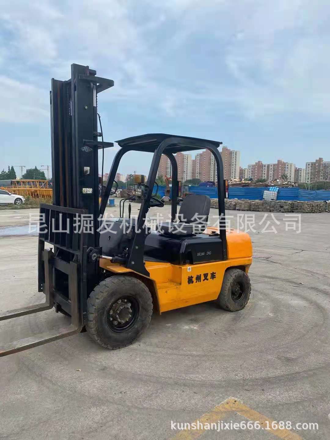 二手杭州叉车出售3吨转让二手叉车