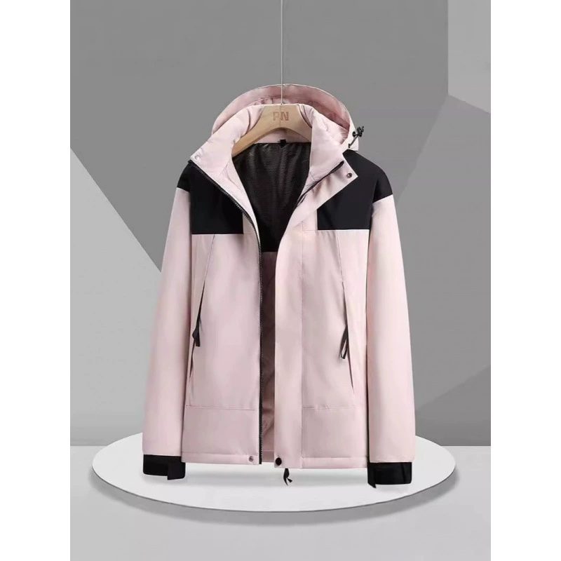 Warm windproof waterproof demi-season down jacket