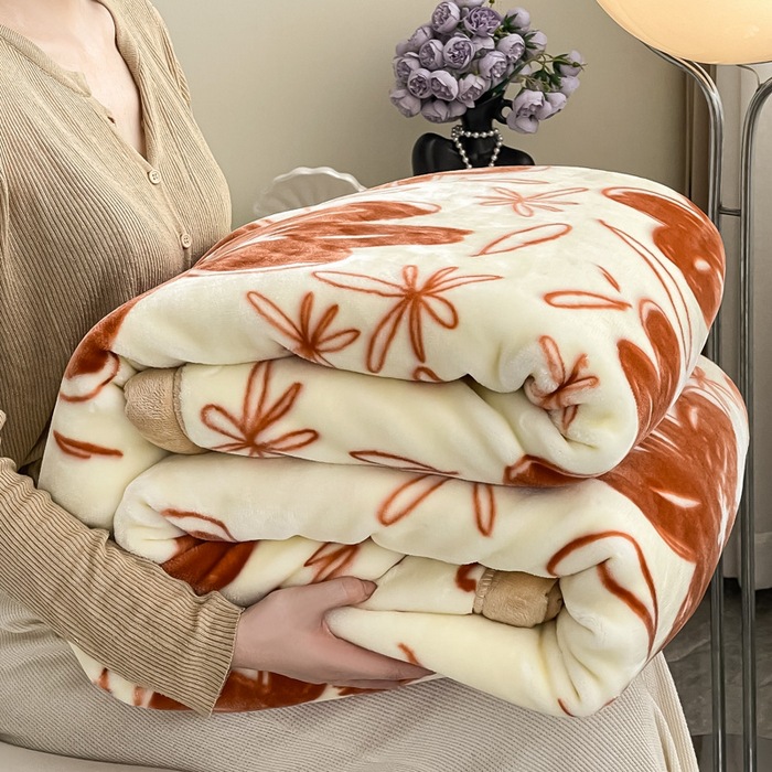 クラスA二重厚い毛布布団ラシェル超柔らかい天糸雲毛布冬保温カバー毛布卸売り