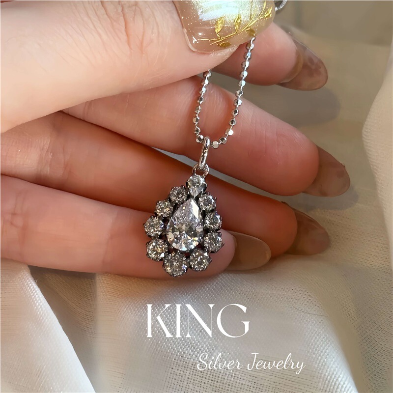 黑银自由 | king银饰珠宝S925银镀金甜酷风男女同款纯银项链手链|undefined