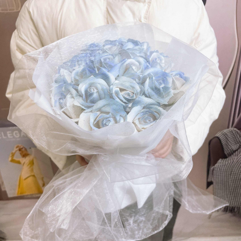 バラの花束、バレンタインデー、大晦日、ガールフレンドの誕生日、ロマンチックな石鹸、プリザーブドフラワー|undefined