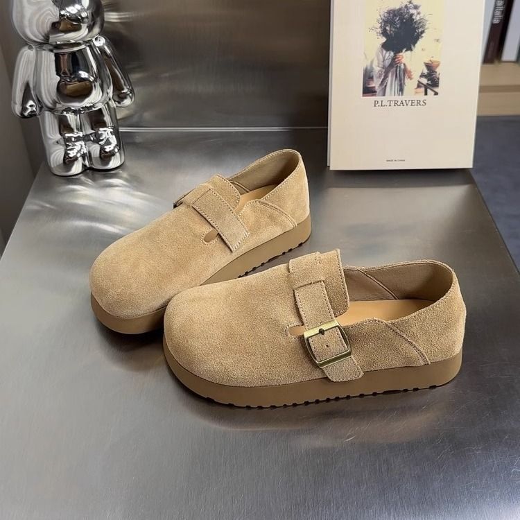 Birkenstock Shoes for Women Spring, Autumn and Winter 2025 New Thick-Soled Slip-On Shoes Women's Shoes All-Inclusive Flats Birkenstock Shoes Birkenstock Shoes for Women Spring, Autumn and Winter 2025 New Thick-Soled Slip-On Shoes Women's Shoes All-Inclusive Flats Birkenstock Shoes
