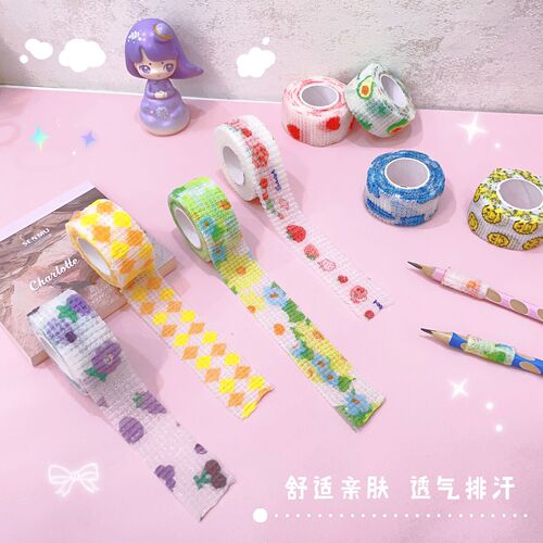 Student writing finger protection strap anti-wear callus finger protection self-adhesive bandage wound dressing sports elastic band tape