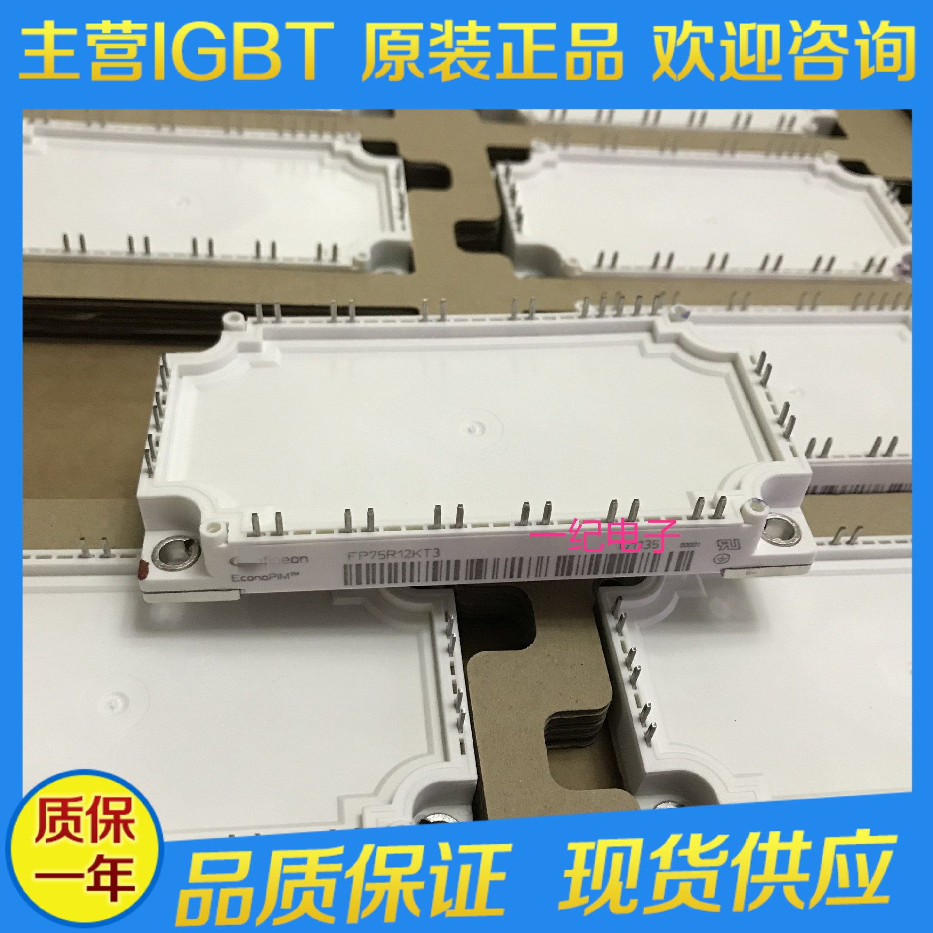 全新FP50R12KT3 FP75R12KT3 FP75R12KE3 BSM50GP120 FP40R12KE3G