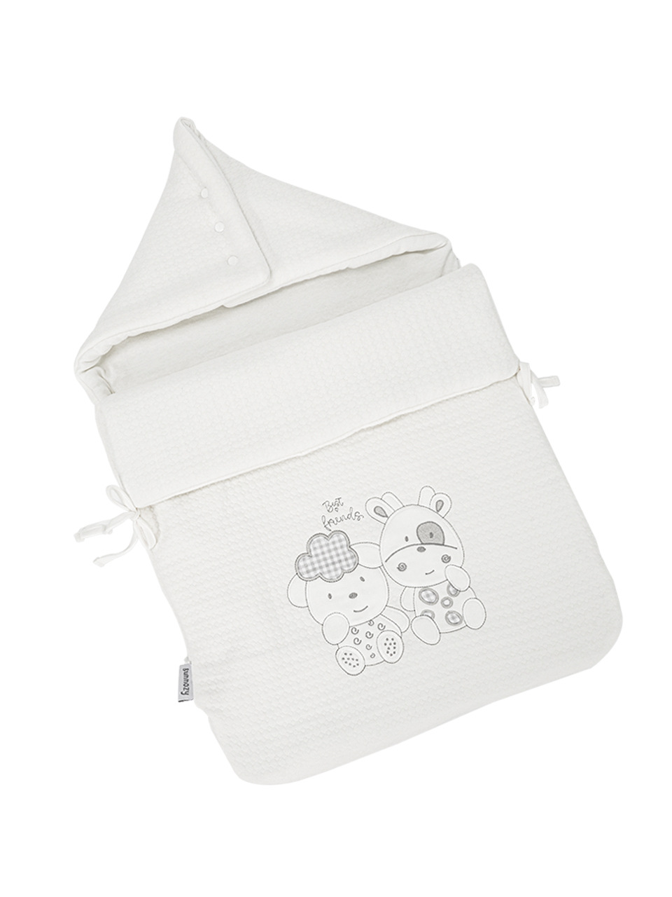 Saco de dormir suave transfronterizo para recién nacidos en cuatro estaciones, bolsa de dormir para bebés a temperatura constante anti-saltos, artefacto mágico tipo envoltura anti-patada