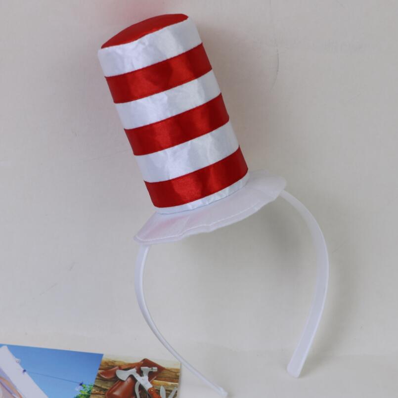 Forniture di Halloween, oggetti di scena per spettacoli in maschera, cappello da pirata, nastro rosso, cappello da pirata, grande cappello da capitano_voghion.com