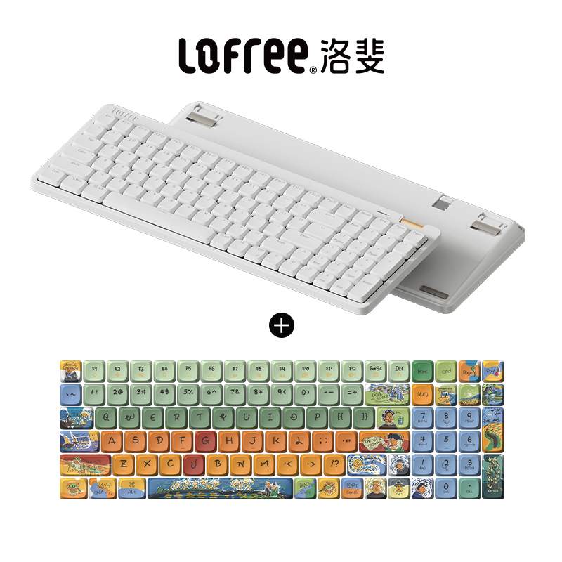 Lofree ロフリー ユースバージョン LITE 短軸メカニカルキーボード ワイヤレス Bluetooth オフィスタイピングガスケット|undefined