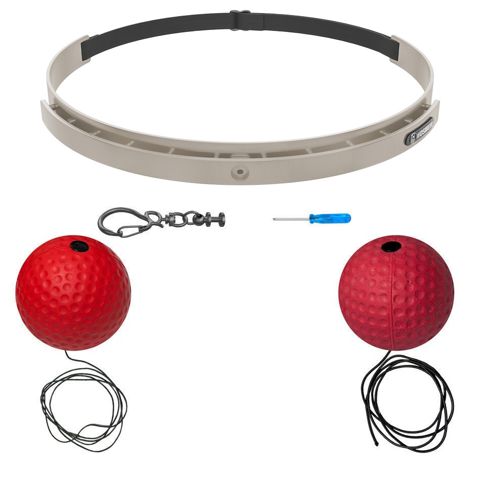 Bola de reacción de boxeo montada en la cabeza Descompresión para niños Bola de ventilación Bola de velocidad mágica Entrenamiento de habilidades para adultos Sala de fitness