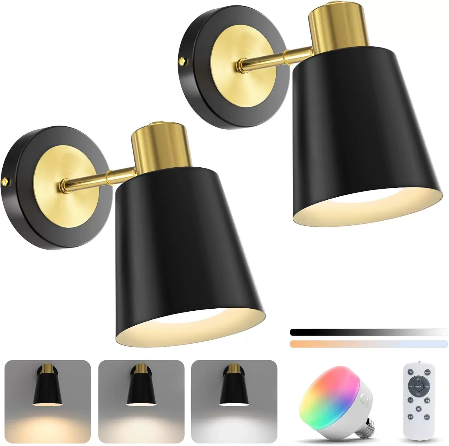 Трансграничные взрывные перезаряжаемые настенные светильники для гостиной прохода без проводки