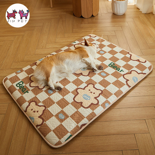 Dog bed four seasons universal dog mat warm dog bed large dog cage mat cat bed larger free space pet bed