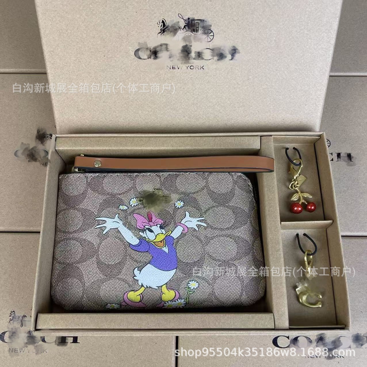 Cross-border C Home Wallet nueva dama alta sensación de mariposa de flores cortas bolsa de tarjetas con cremallera bolsa de cambio de mujer