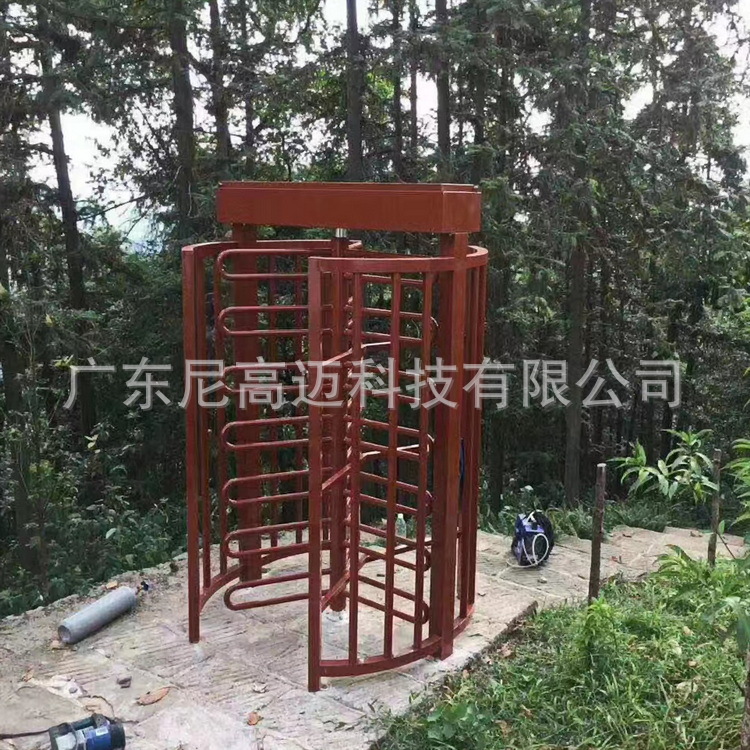 景区不锈钢烤漆单向门防翻越止逆医院考场小区疫情控制手动单向闸