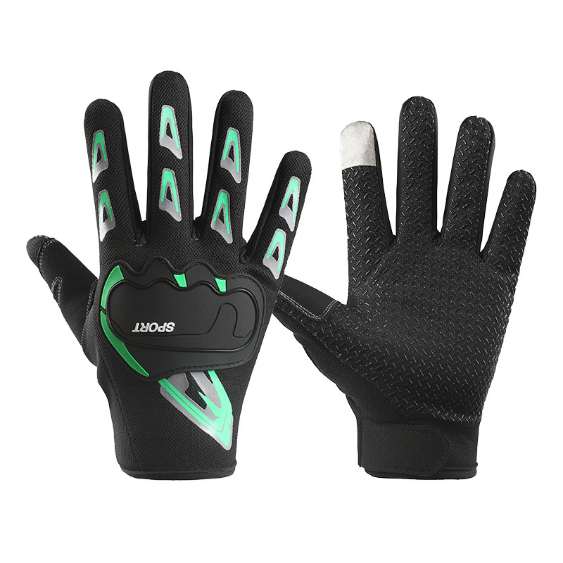 풀 핑거 터치 스크린 검정색 및 녹색(봄, 가을, 초겨울 공통)