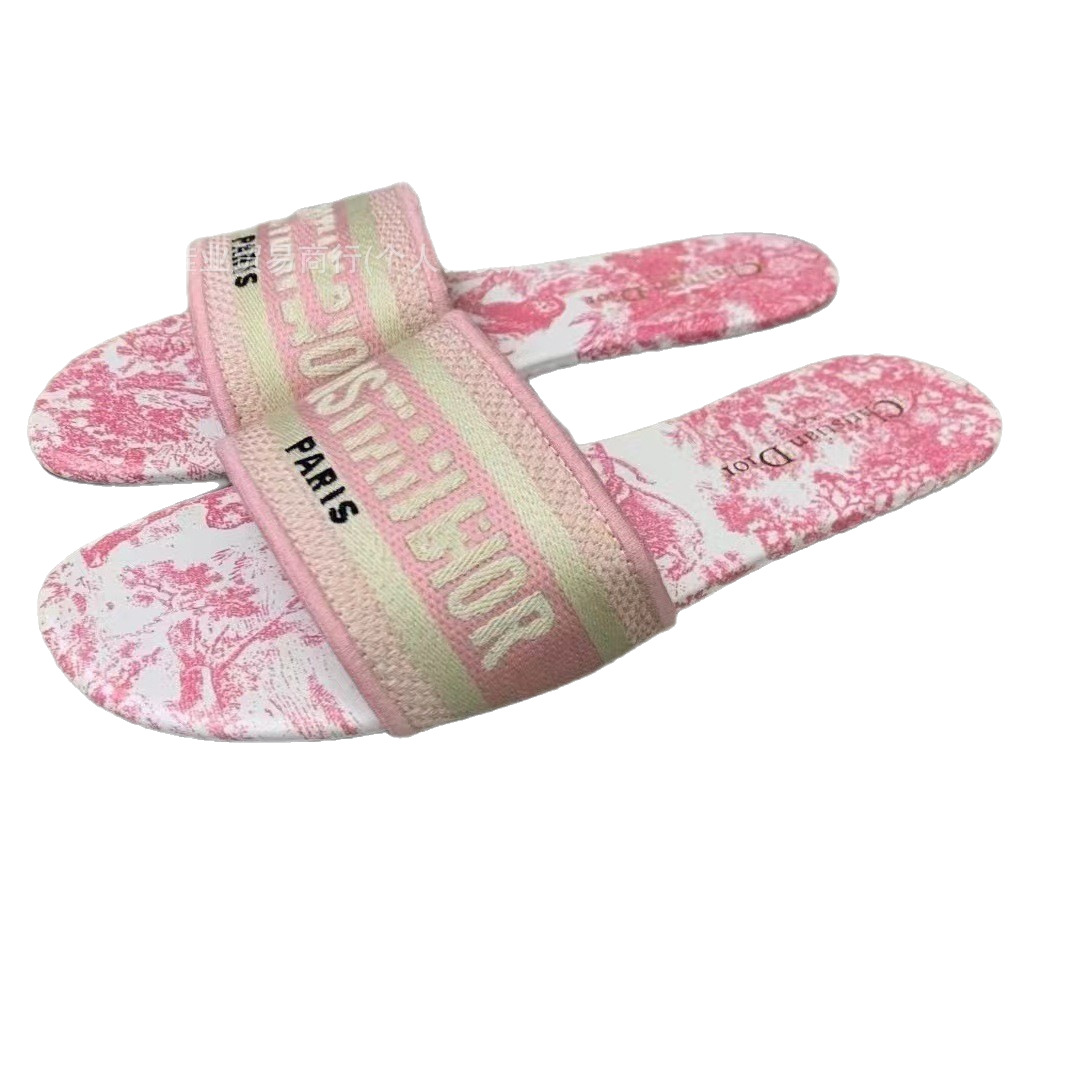 Un tipo de D clásico transfronterizo exclusivo para la moda versátil zapatillas planas exclusivas exclusivas