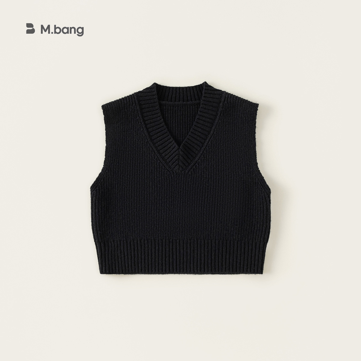 Yubao ropa infantil chaleco suéter de punto de primavera y otoño niño cuello en v hombro de color sólido abrazadera de caballo vestido de otoño