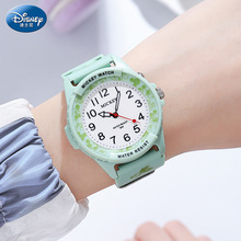 迪士尼儿童手表2025高颜值新款防水夜光指针式男孩女孩小学生初中