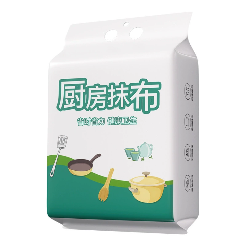 一次性抹布 悬挂壁挂式 懒人清洁 批发 洗碗布 可拆卸 厨房干湿用