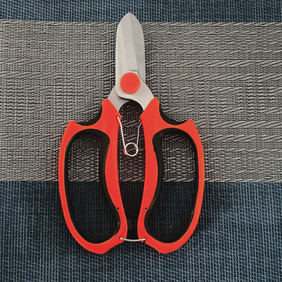 供應不鏽鋼彩色花藝剪刀定制園林工具剪刀修花枝剪園林剪刀