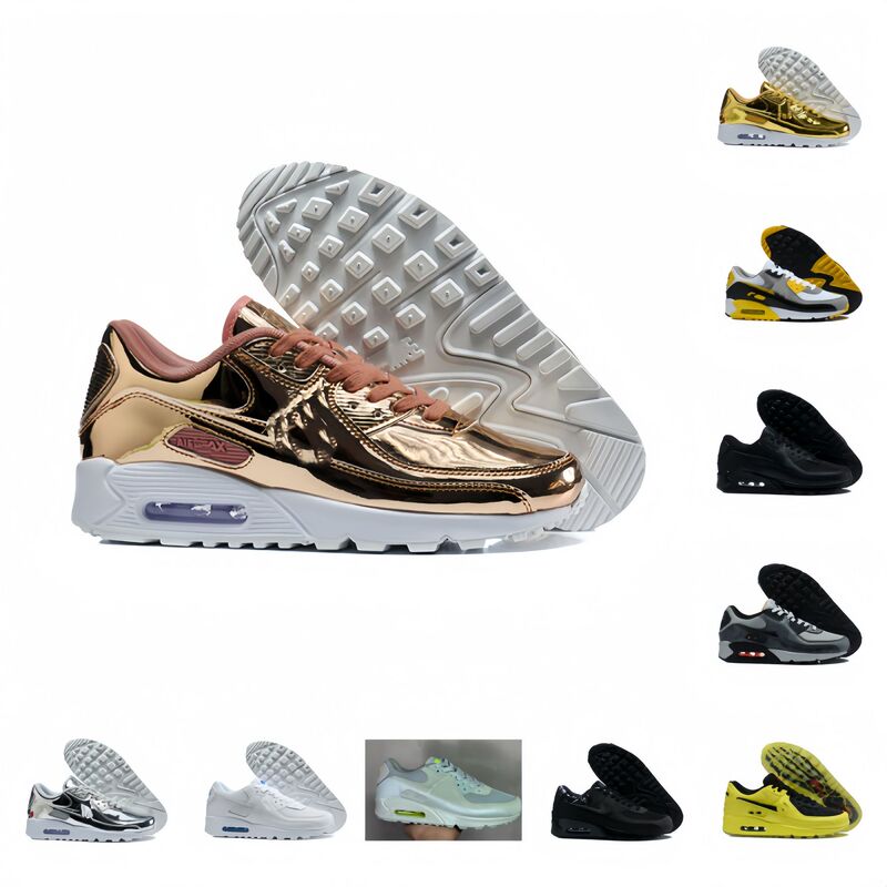 Cross-Border-Max90-New Lightweight and Stylish Men's and Women's Outdoor Sports and Leisure Air-Cushioned Running Shoes-Wholesale Shoes Cross-Border-Max90-New Lightweight and Stylish Men's and Women's Outdoor Sports and Leisure Air-Cushioned Running Shoes-Wholesale Shoes