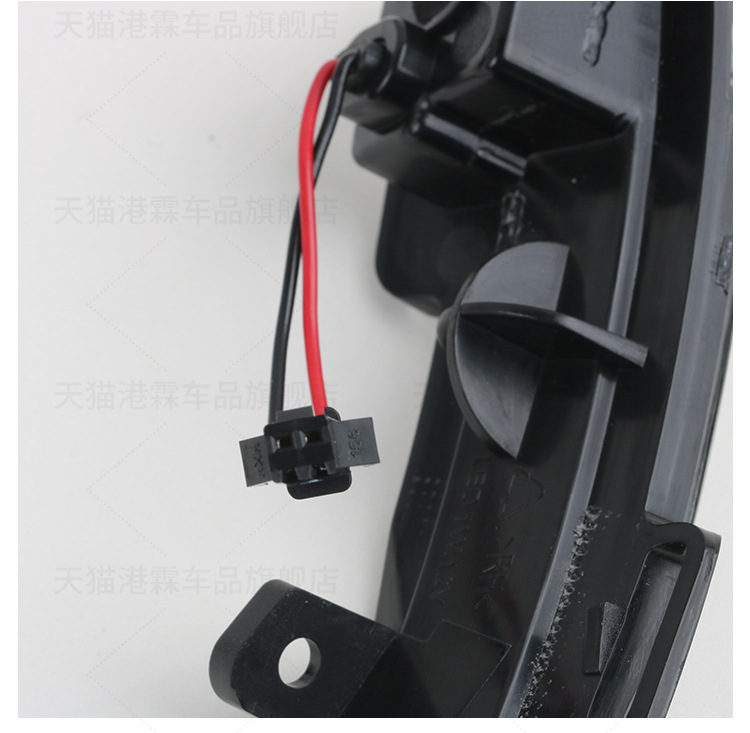 Applicable to zero running T03 rear view mirror housing t03 rear view mirror assembly mirror rear cover mirror frame lens turn light bar
