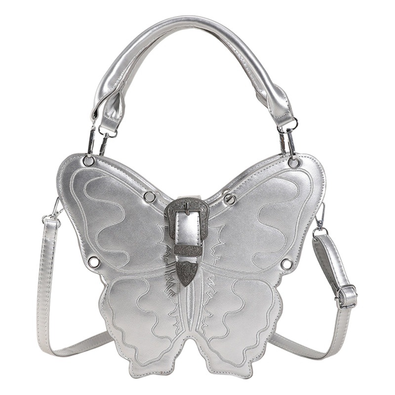 Moda nicho diseño retro mariposa mochila bolsa para mujeres 2023 nuevo todo-fósforo portátil crossbody textura bolsa de viaje