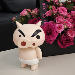 Super Cute Little New Car Ornaments, Electric Car Interior and Exterior Decoration, Piggy Doll, Car Tail Top Decoration