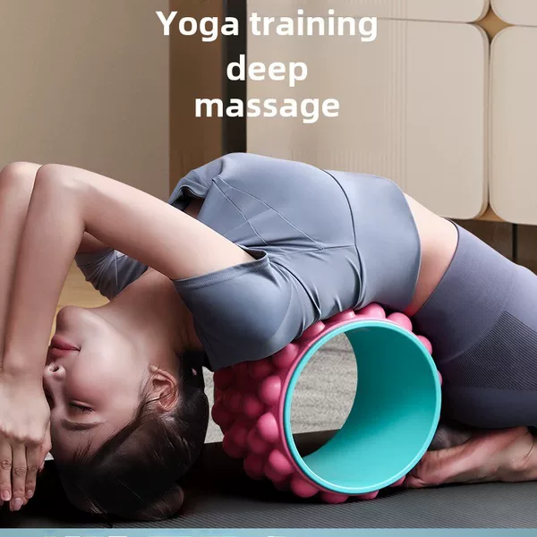 Yoga Wheel Open Back Open Shoulder Roller Massage Artifact Beginner Pilates Ring Professional Yoga Equipment Fitness Home