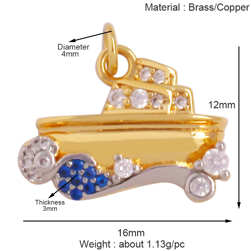 1g Weight Pendant Jewelry Making Type 10 * 15mm Jewelry Making Size DIY Jewelry Accessories Classification 1 Piece Quantity Copper Material Geometric, Windmill Pattern All Seasons Season Polished Finish Plating Design Sweet, Classic Style Style 1 Piece 10 * 15mm Copper Geometric Windmill Polished Pendant DIY Jewelry Accessories 23