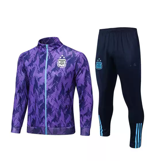 Paris Brazil France Argentina Mexico Portugal Adult Jacket Autumn Winter Long Pull suit Football Training Suit