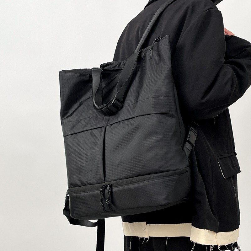 Trendiger, großvolumiger Outdoor-Rucksack im koreanischen Stil, vielseitig und modisch, aus multifunktionalem Oxford-Gewebe._voghion.com