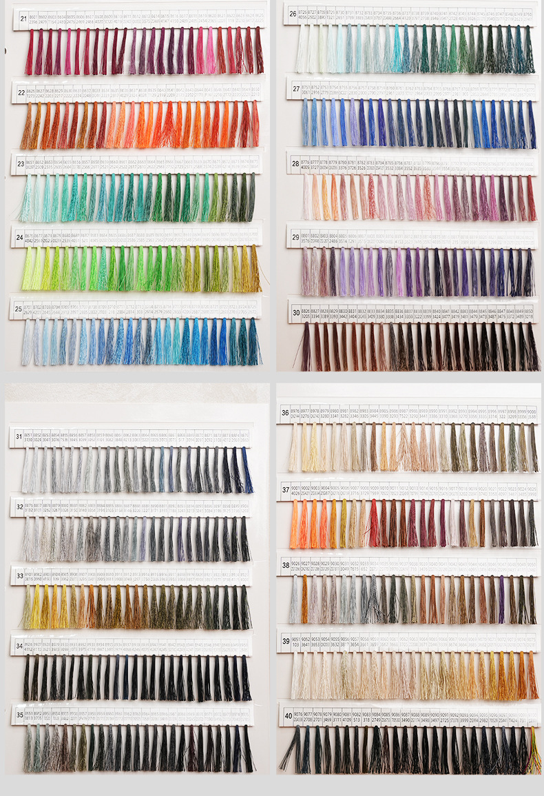 더 색상 카드를 참조하십시오