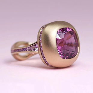 ���КW��18K��ĥɰ��ˇ ���η�����ʯ ��ʯ����Ƕ �߼��錚��ָ