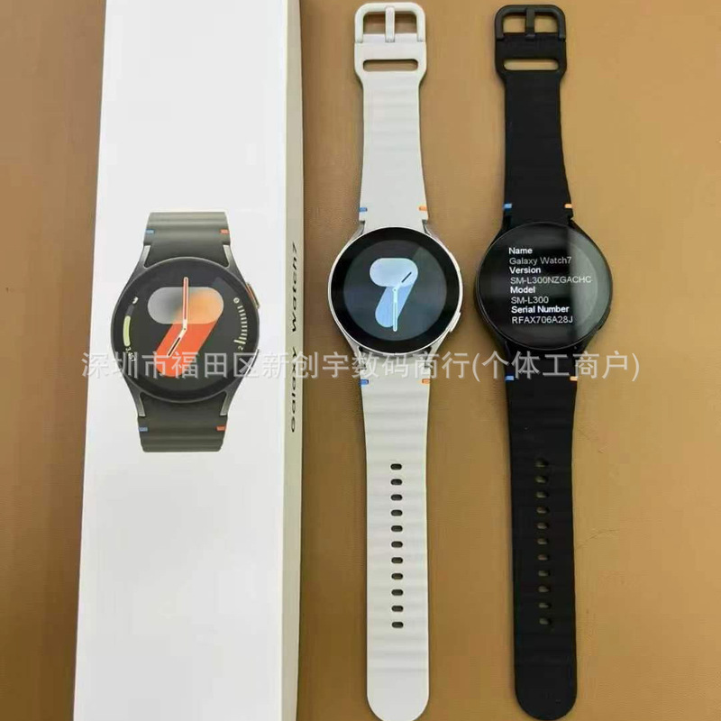 Huaqiangbei's Popular Foreign Trade Product Galaxy Watch7 44mm Smartwatch 1:1 with Boot-Up Logo and Bluetooth for Sports
