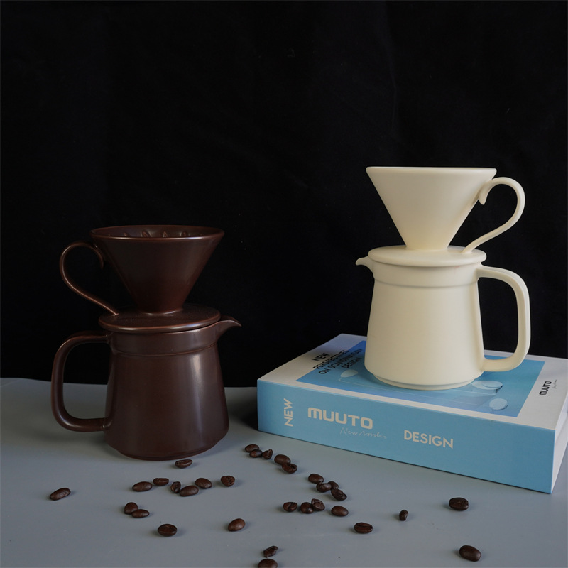 For Over Set V60 Top Quality Cup Paper Filter Ceramic Coffee Hot Sale Sharing Pot_voghion.com