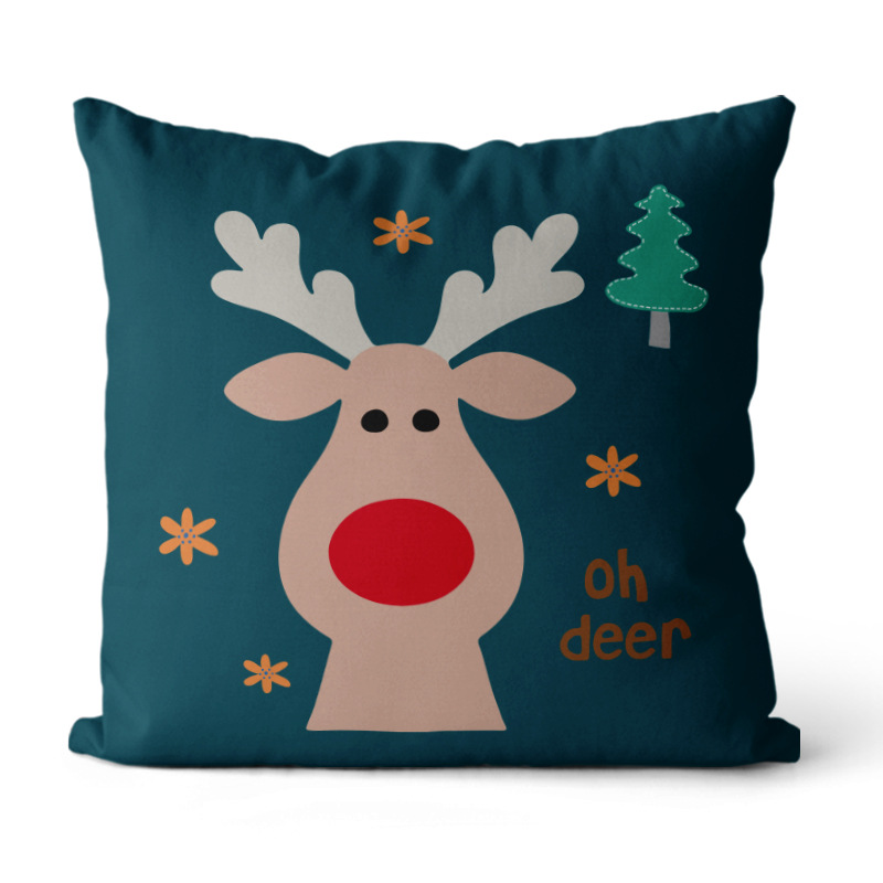 Funda de almohada de felpa, cojín de estilo lindo, almohada decorativa, cojín de sofá, almohada de respaldo para cama