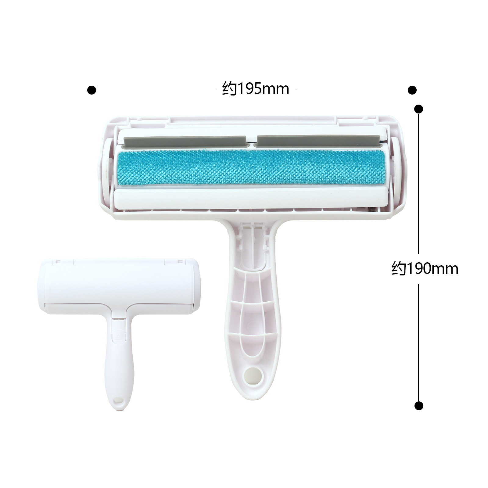 Personalizada pet barril cepillo logo multicolor depilación de mascotas limpio perro gato depilación de pelo pegajoso doméstico fabricante de depilación de pelo