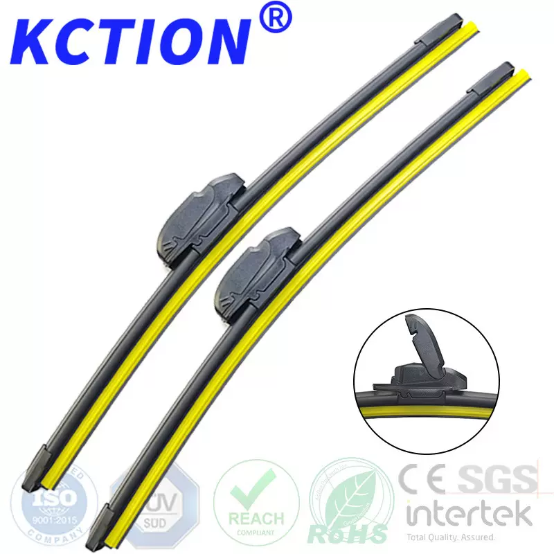 跨境畅销马牌款雨刷器汽车多功能原车接口雨刷片通用款无骨雨刮器