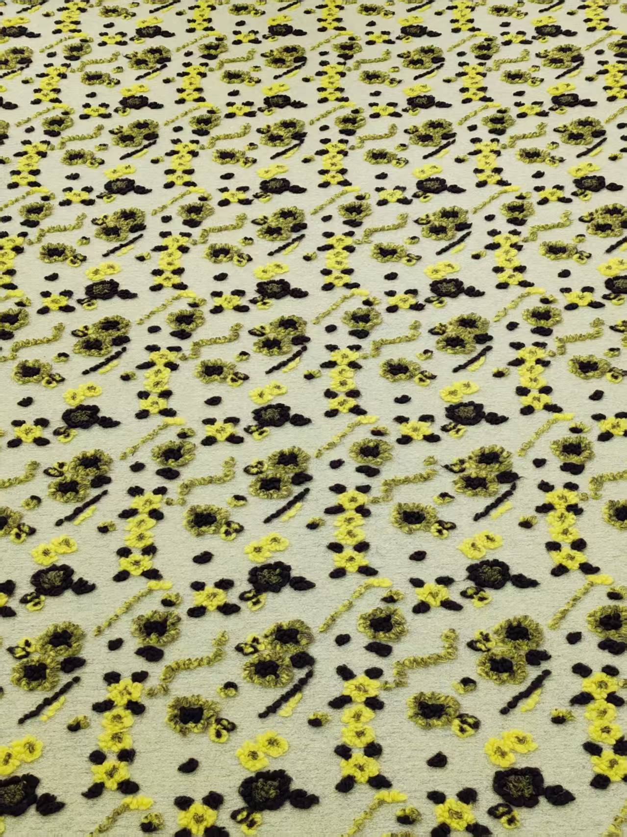 2452 노란색 배경 매화