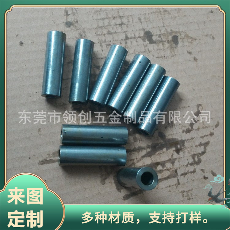 不锈钢303销轴生产 镀镍铁轴 金属铝轴套 来图来样生产