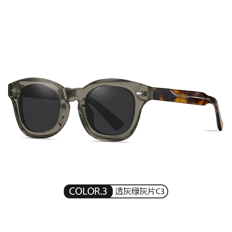 Gafas de sol polarizadas S32107 Gafas de sol retro de moda Gafas de sol anti-ultravioleta para conducción al aire libre