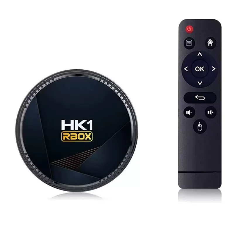 HK1 RBOX H8 набора - сет-топ-бокс H618 4GB/64GB Android 12.0 HD двойной частоты WiFi6+BT5