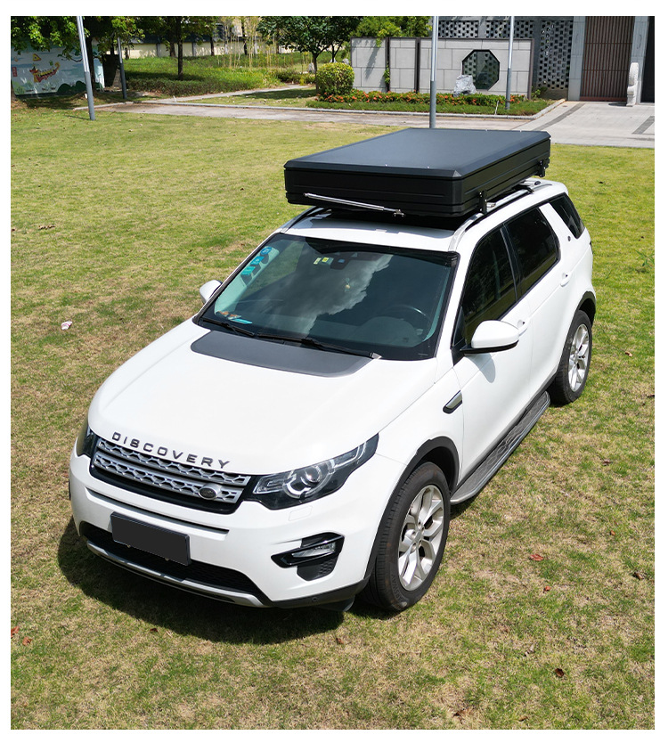 Cross-Border New Roof Tent Hard-Top Aluminum Alloy Travel Car Tent Outdoor Camping Self-Driving Tour Roof Tent