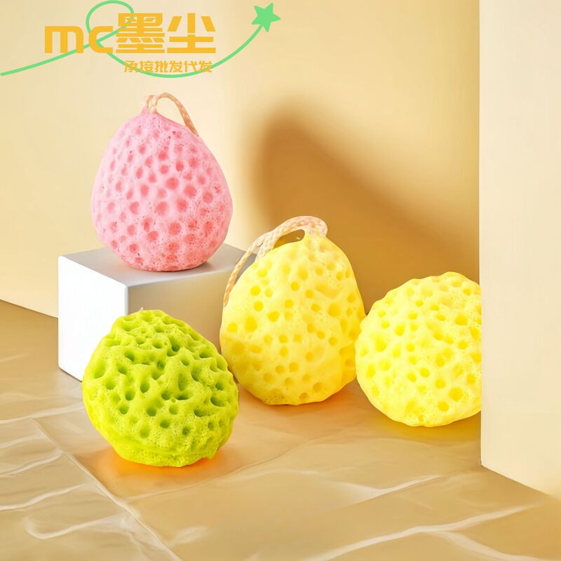 Japanese honeycomb bath ball non-latex bath bath sponge children cute foaming bath bath cleaning brush Japanese honeycomb bath ball non-latex bath bath sponge children cute foaming bath bath cleaning brush
